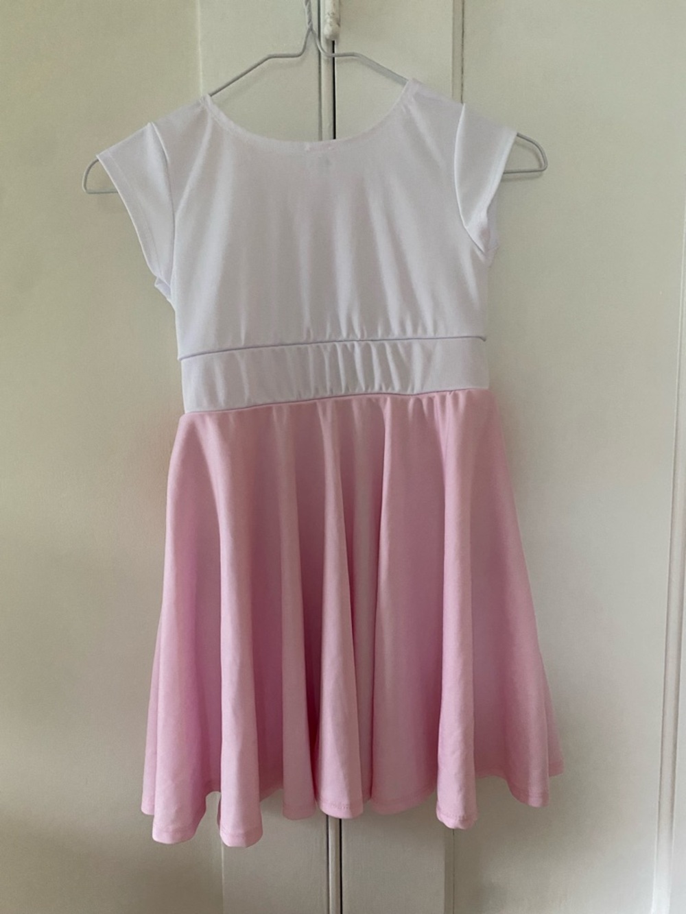 Little Adventures Twirl Dress - Pink & White Rainbow Pocket Dress - Picture 2 of 3